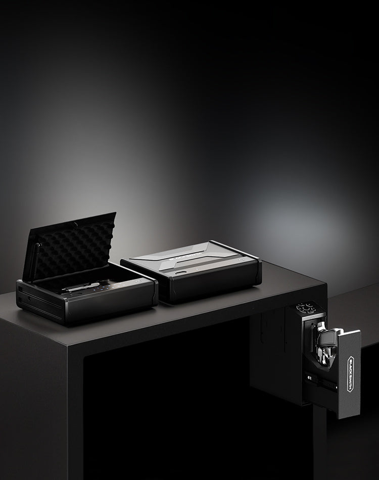 pistol-gun-safe-collection-fingerprints-lockbox-blacksmith