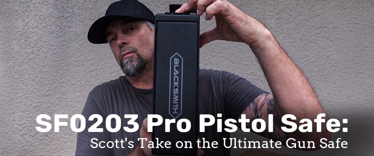 SF0203 Pro Pistol Safe: Ultimate Gun Safe - Blacksmith