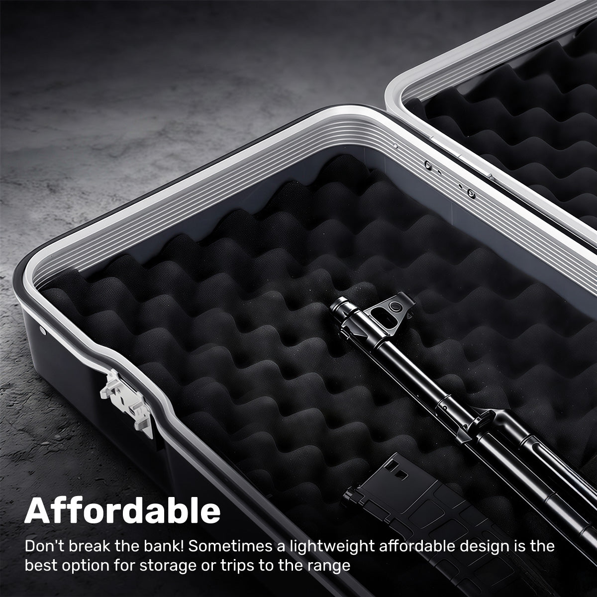 1228 Rifle Case, Long Gun Hard Shell Storage Vault - Blacksmith