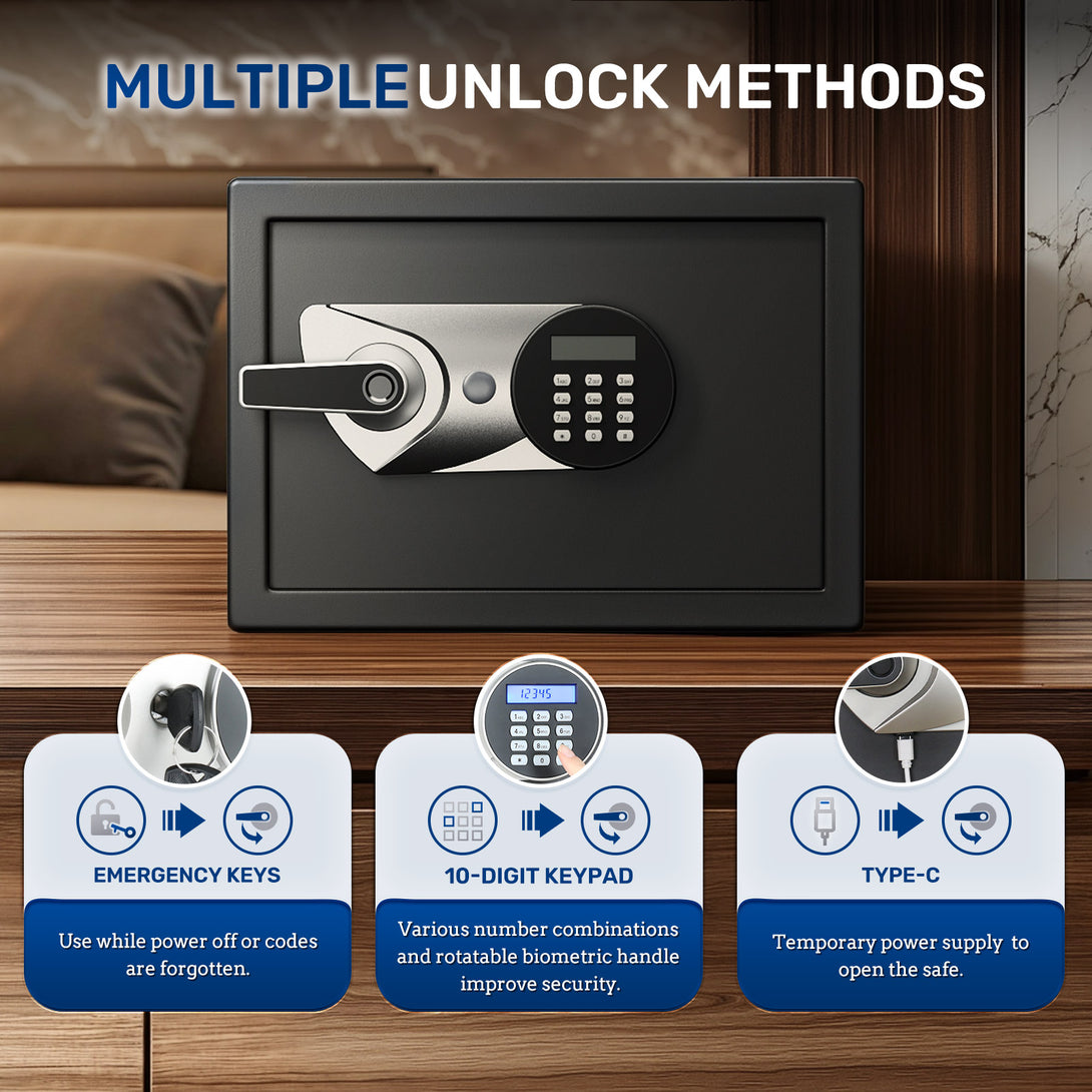 safe-box-0.8cubic-feet-fingerprint-multiple-unlock-methods