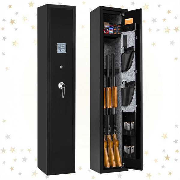 SE0103 Rifle Safe, 3 Long Gun Cabinet with Digital Lock