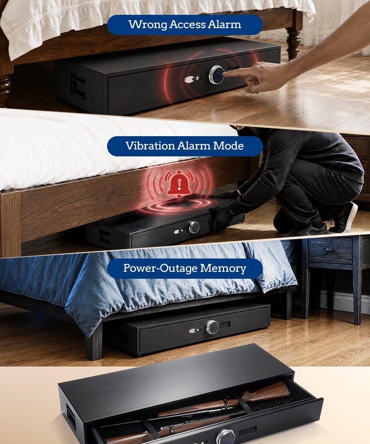 cxg01-rifle-safe-under-bed-drawer-cabinet-3-in-1-protection