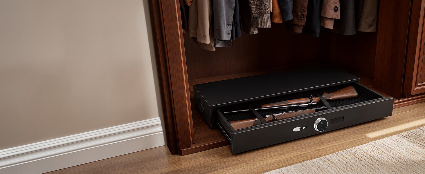 cxg01-rifle-safe-under-bed-drawer-cabinet-closet-use