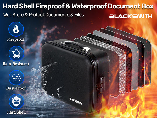 file-box-fireproof-portable-handle-case-with-lock-hard-shell-fireproof-waterproof-document-box