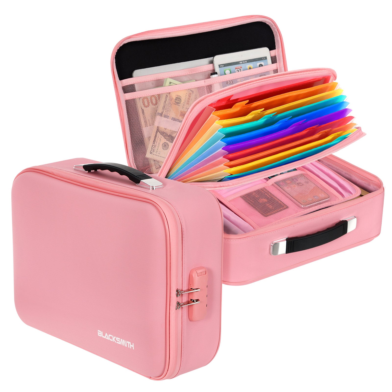 Fireproof Portable Handle Case with Lock