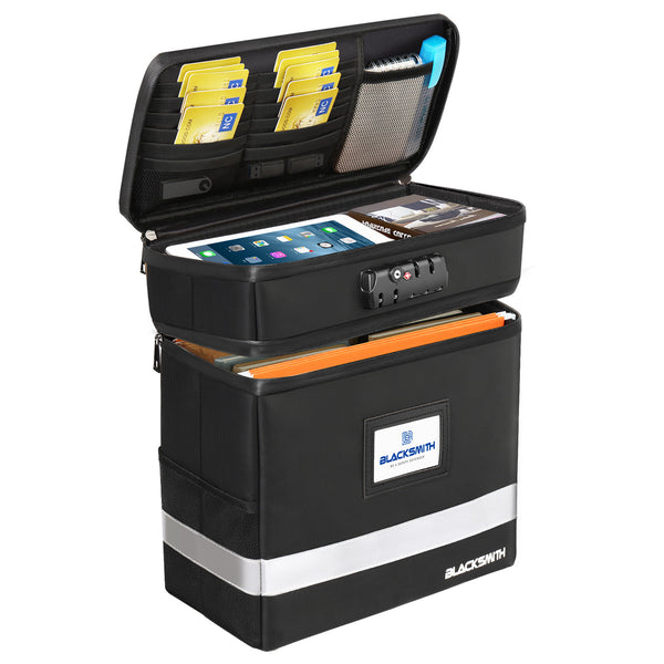 file-box-with-lock-fireproof-2-layer-collapsible-handle-bag-front-view