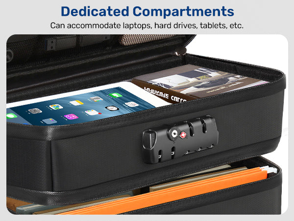 file-box-with-lock-fireproof-multi-layer-collapsible-handle-bag-dedicated-compartments-2-layer