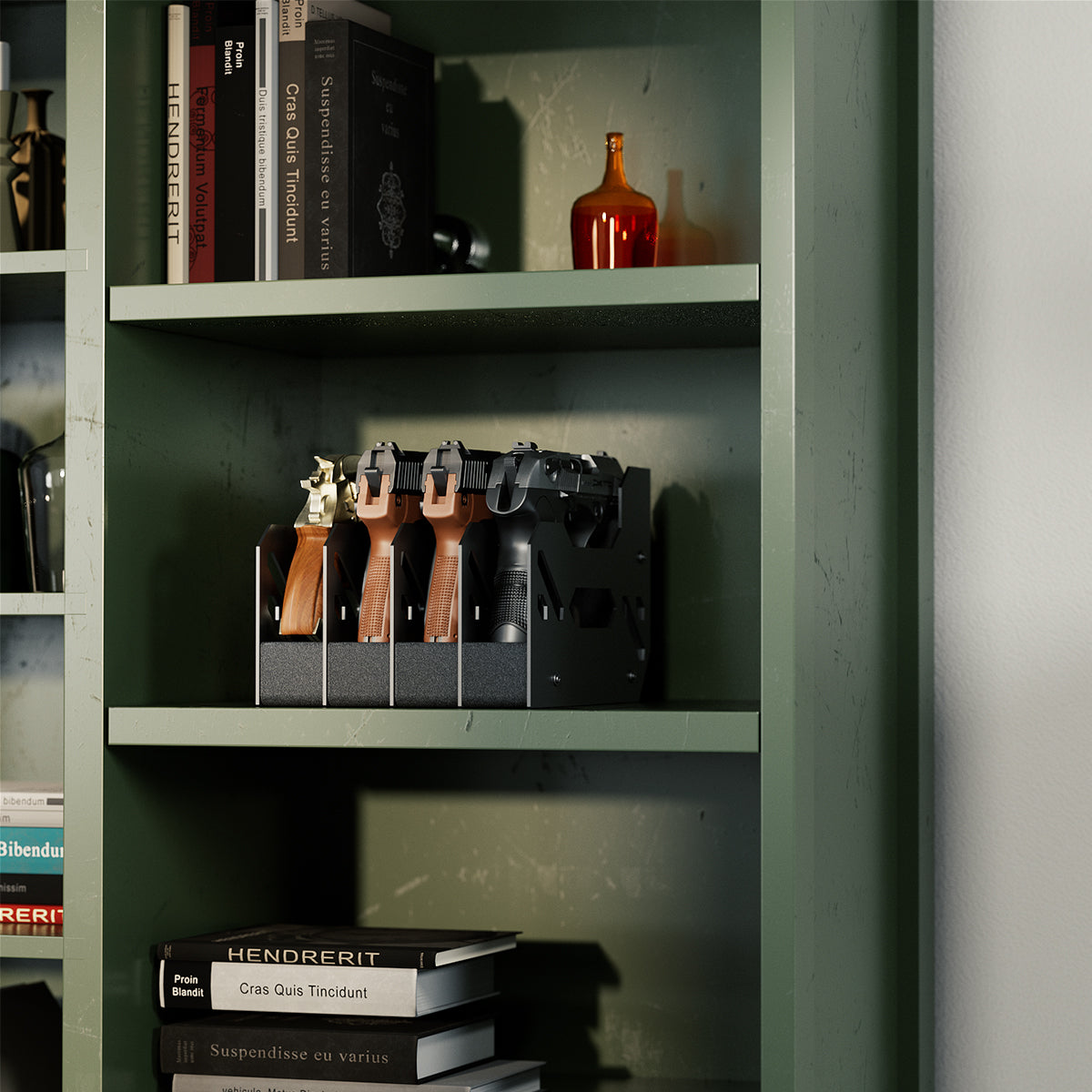 Foam Pistol Rack, Compatible and Sturdy Design - Blacksmith