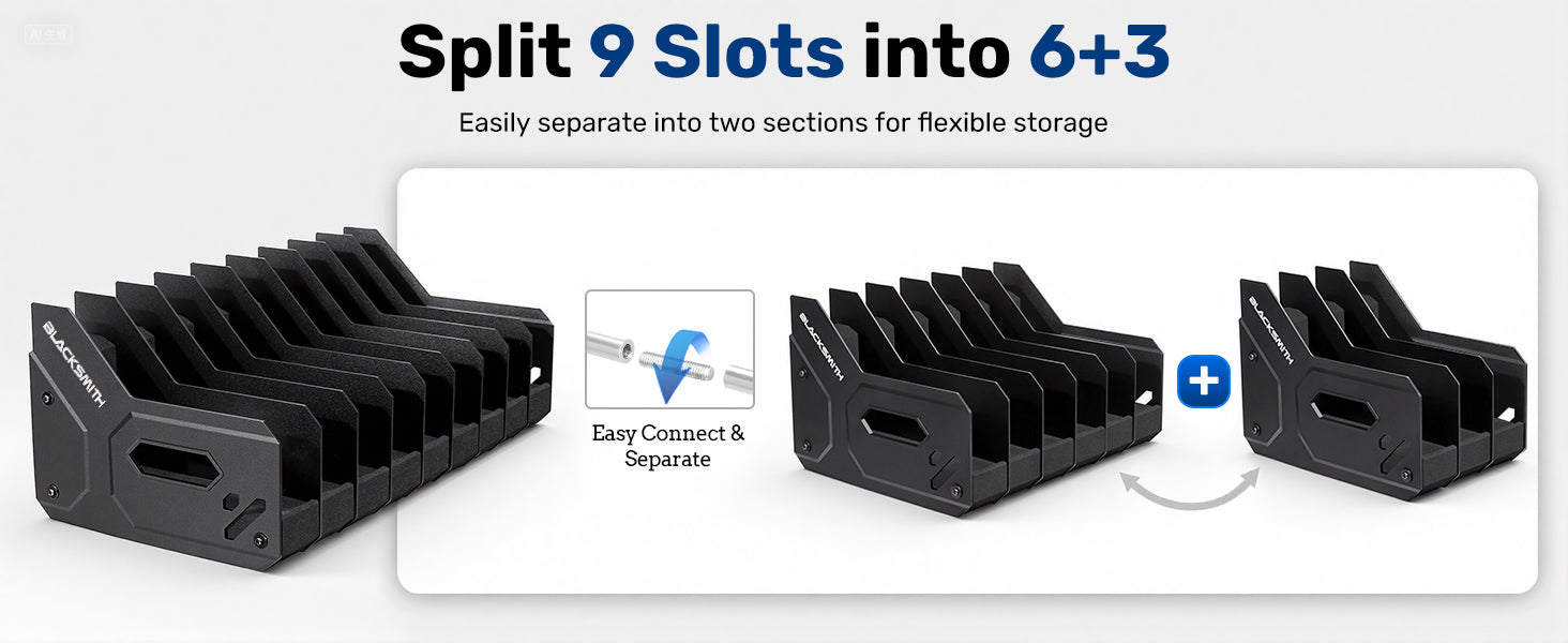 gm-series-pistol-rack-large-soft-foam-handgun-organizer-flexible-storage