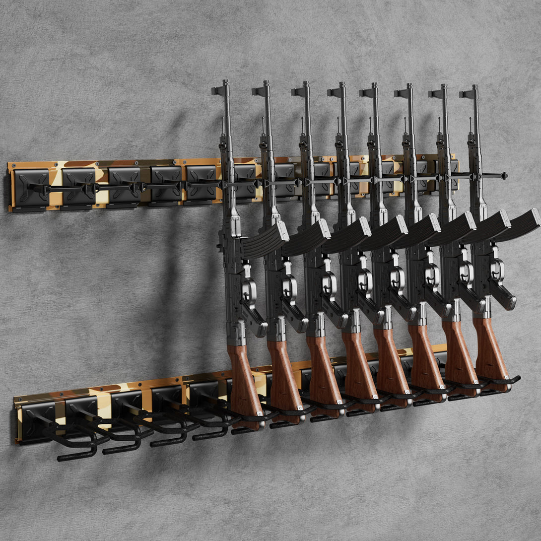 gr1201-rifle-racks-12-long-guns-wall-mounted-adjustable-front-view-yellow-2