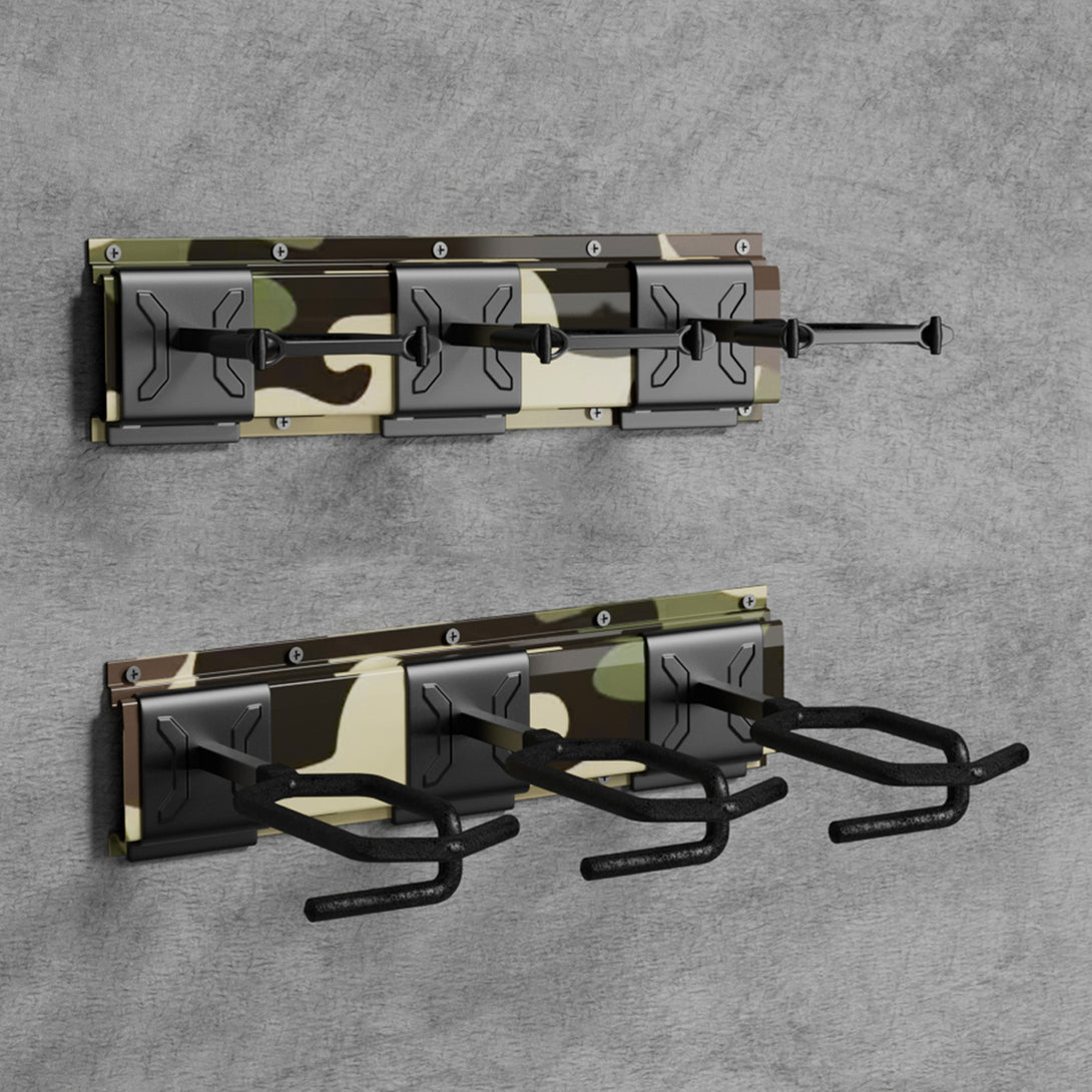 GR Series Rifle Racks, Wall-mounted Long Gun Camo - Blacksmith
