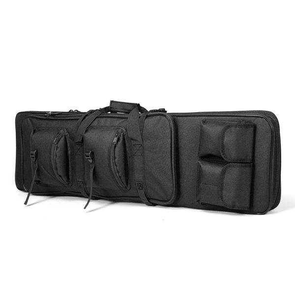 pb251-rifle-bag-water-resistant-expandable-storage-black-front-view