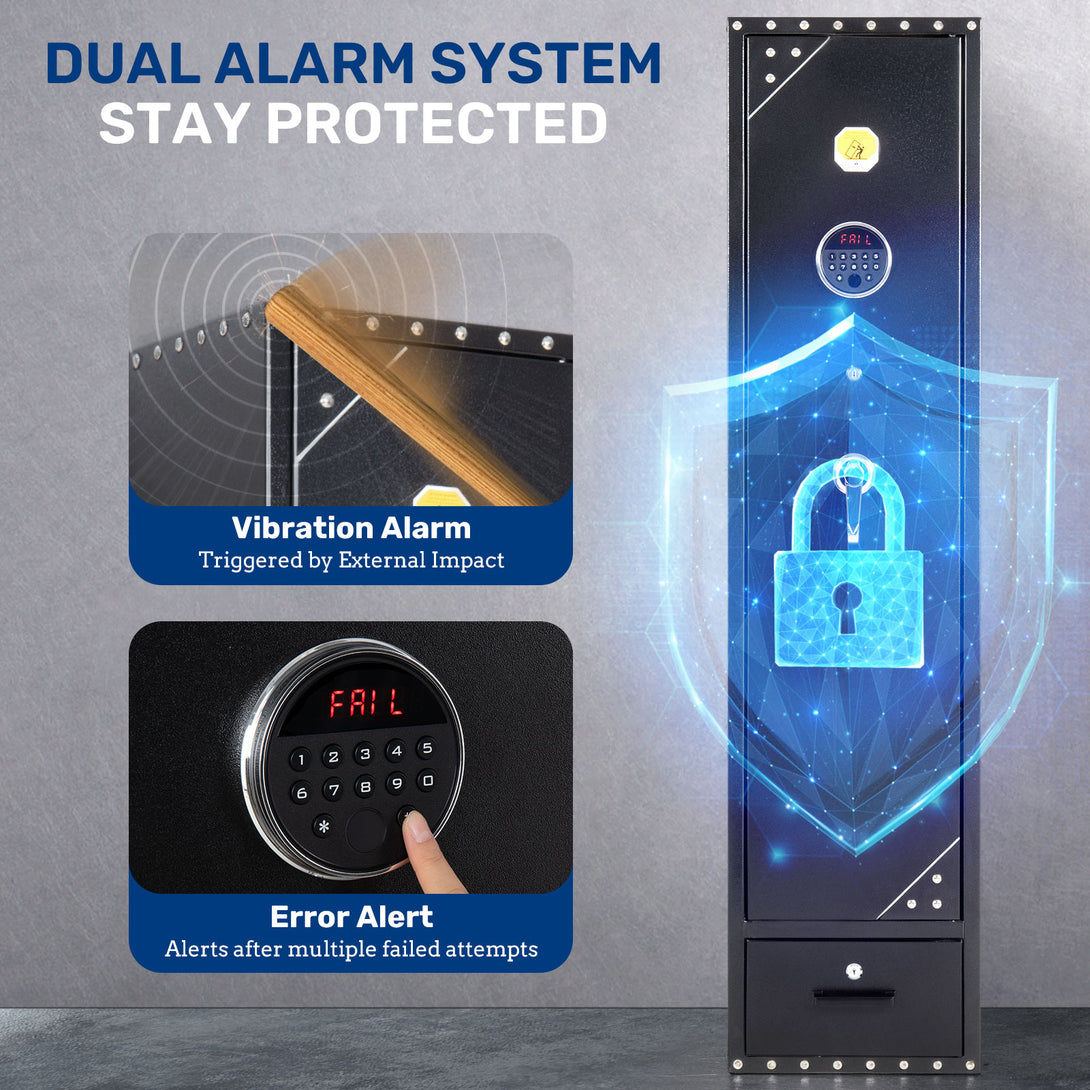 rifle-safe-6-long-gun-cabinet-keypad-separate-drawer-dual-alarm-system-stay-protected