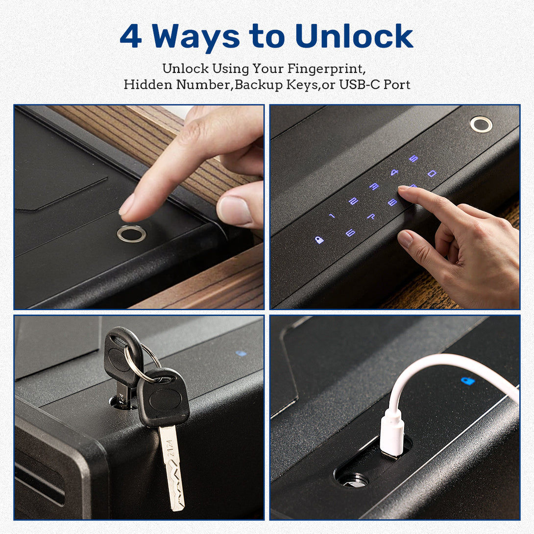 sf0201-pistols-gun-safe-bedside-gun-box-with-fingerprints-blacksmith-lockbox-4-ways-to-unlock