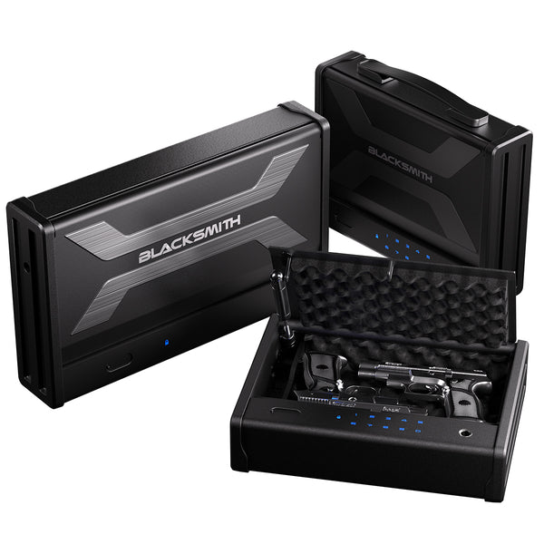 SF0201 Series Pistols Safe, Biometric Gun Box Quick Access