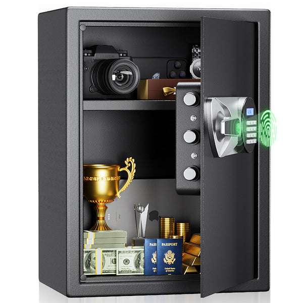 SF0605 Home Safe, 1.8 Cu Ft Fingerprint Keypad Unlock